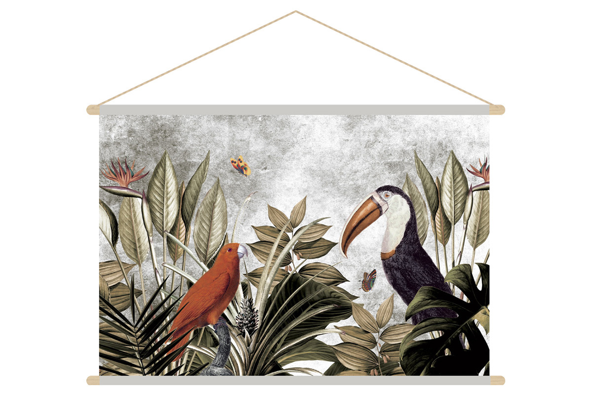 Kakemono jungla 90נ60cm PASSARO