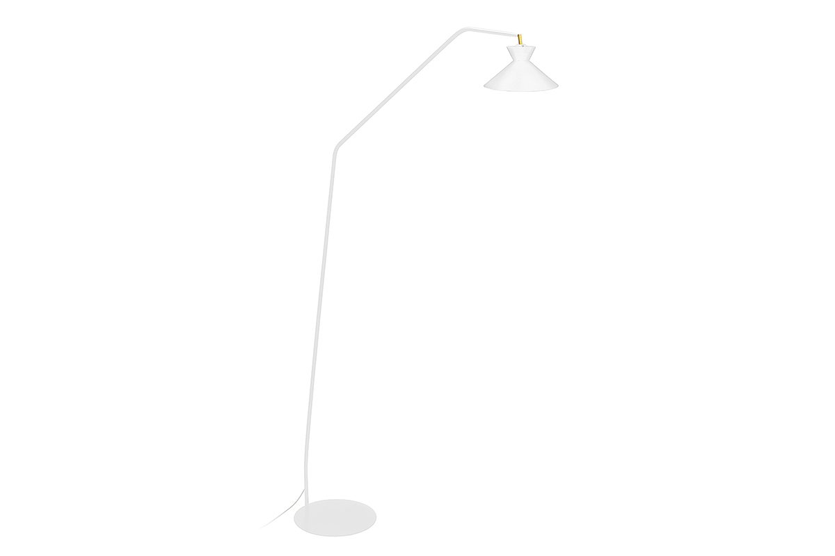 Lmpara de lectura diseo acero blanco LEEDS