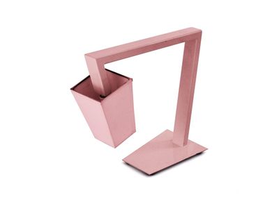 L&aacute;mpara de mesa dise&ntilde;o CROSSFADE Rosa