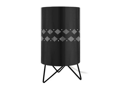 L&aacute;mpara de mesa dise&ntilde;o metal negro SMART