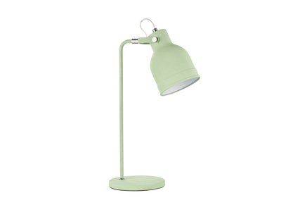 L&aacute;mpara de mesa dise&ntilde;o metal verde menta PHOENIX