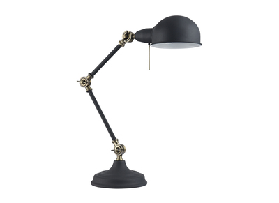 L&aacute;mpara de mesa industrial metal negro BELFAST