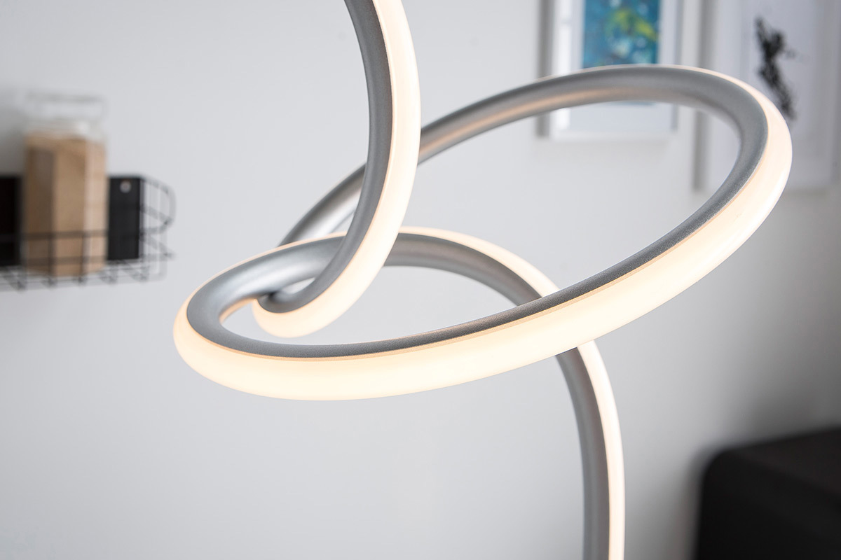 L�mpara de mesa moderna metal led integrado LASSO