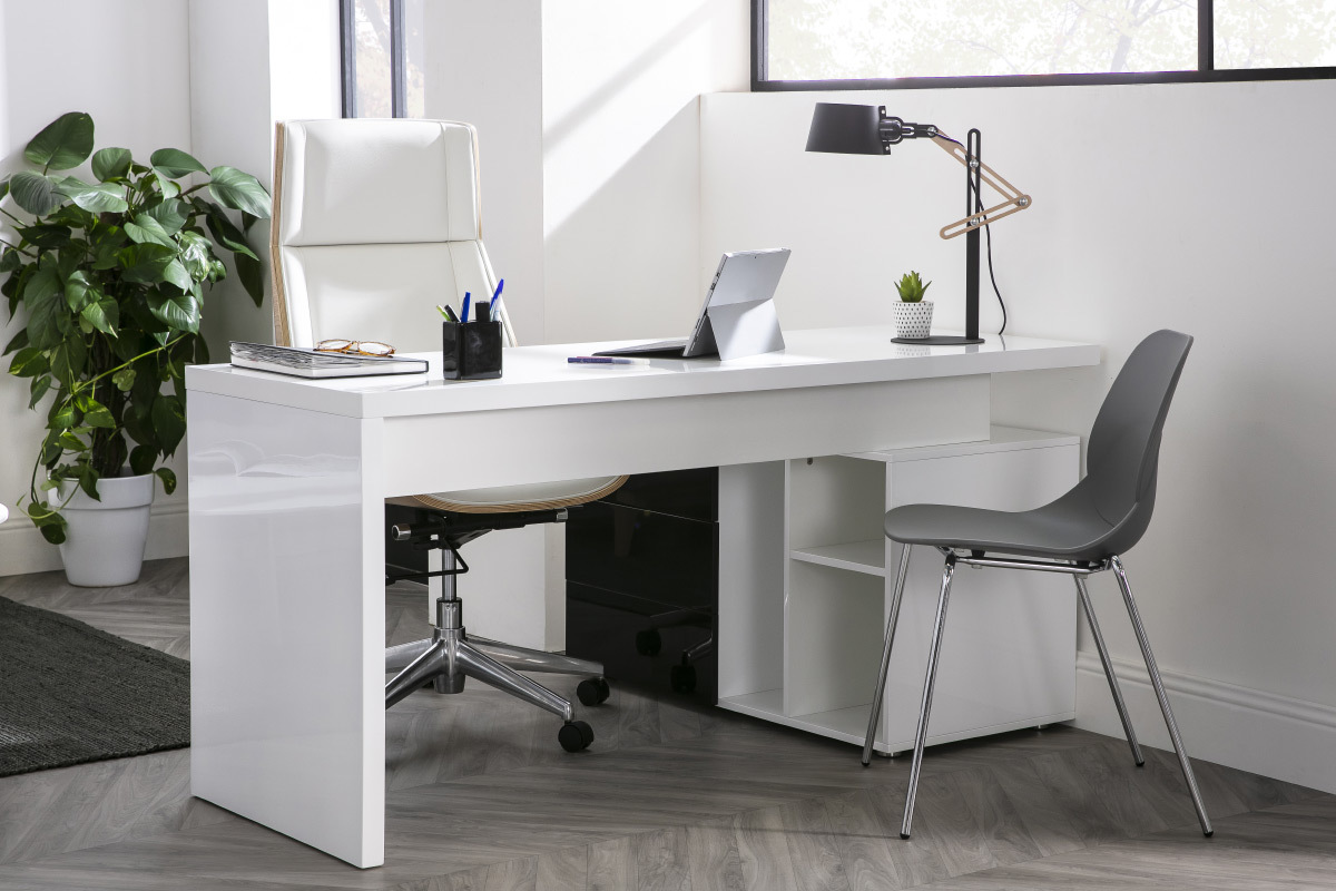 Lmpara de mesa moderna metal negro BILLY