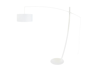 Lámpara de pie arco diseño acero blanca ESCAPE