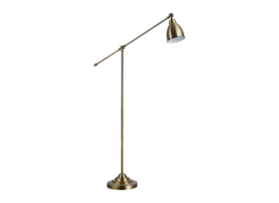 L&aacute;mpara de pie industrial metal lat&oacute;n PROJECT