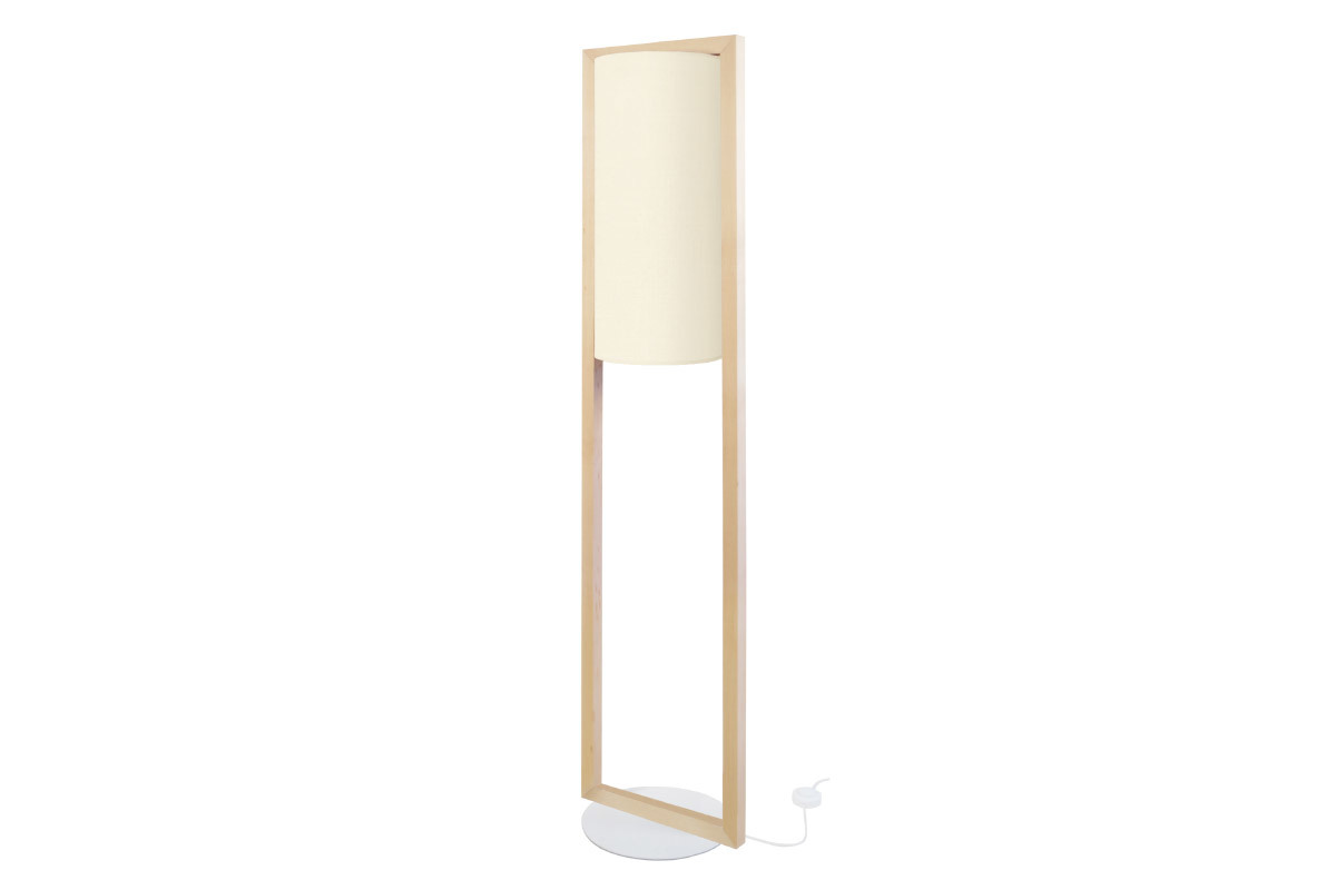Lmpara de pie moderna en madera A165 cm HATHA