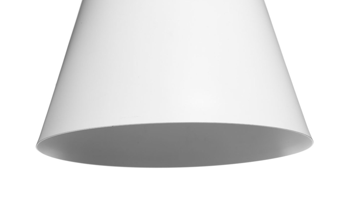 Lámpara de techo blanca de diseño COROLA L