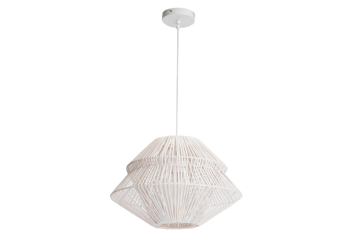 Lmpara de techo bohemia ratn blanco JAKARTA