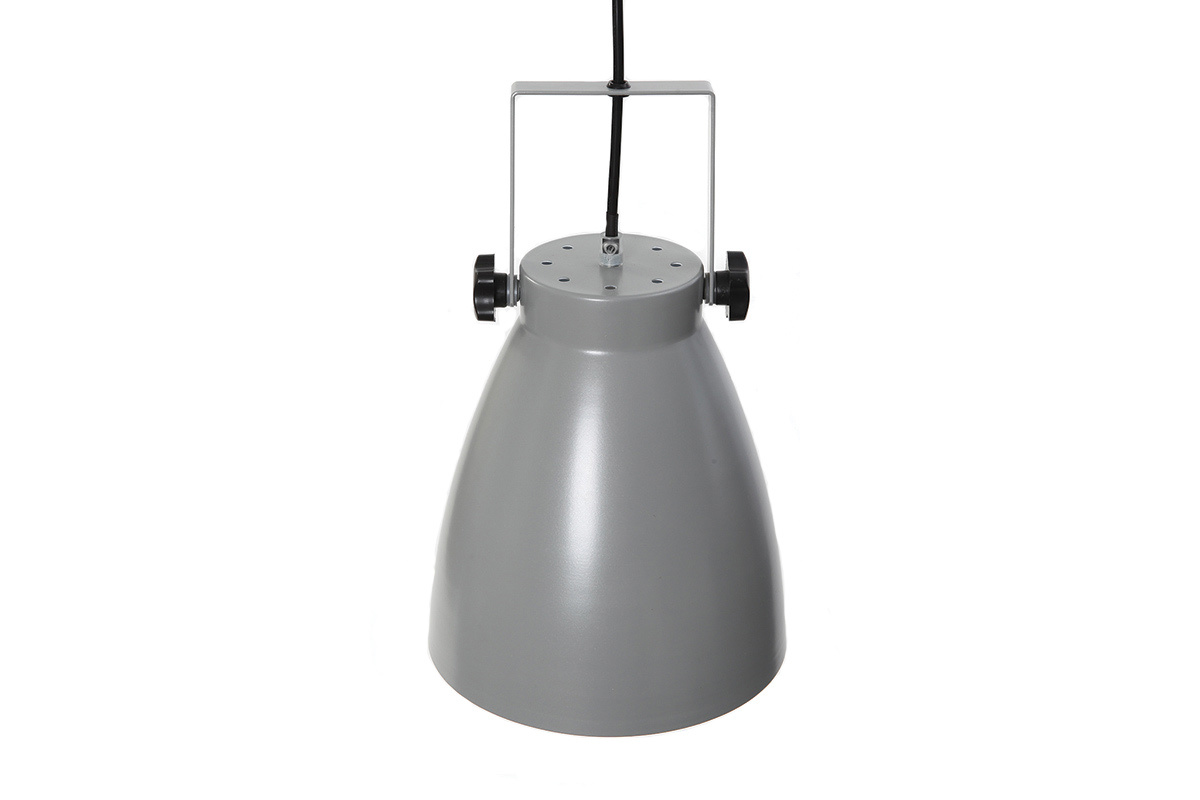 Lmpara de techo industria gris LOWIE