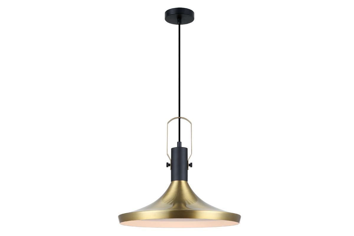 Lmpara de techo metal dorado D36cm TUBAE