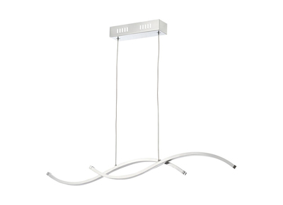 L&aacute;mpara de techo moderna metal cromado FLUCTUS