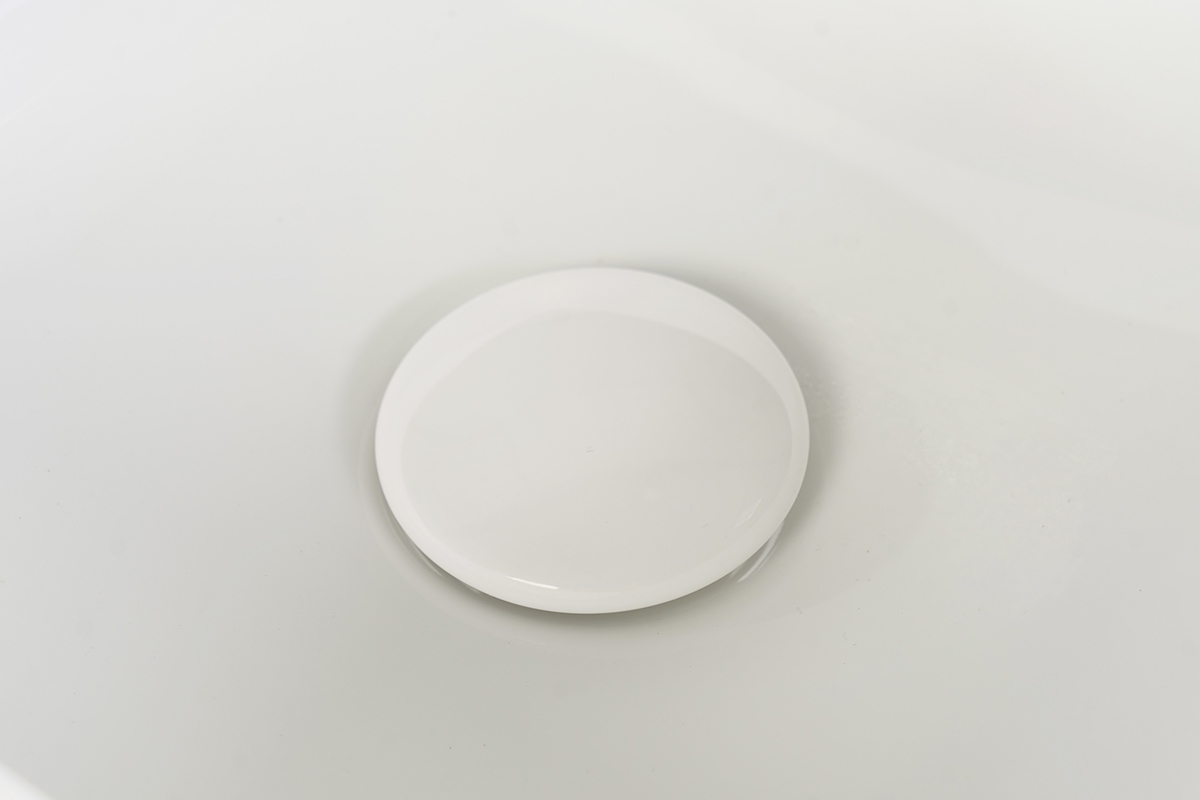 Lavabo ovalado de cer�mica blanca L60,5 cm GALEA