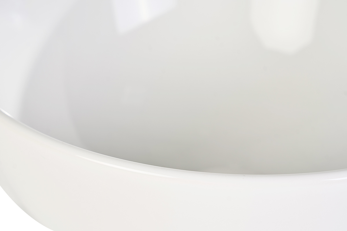 Lavabo ovalado de cer�mica blanca L60,5 cm GALEA