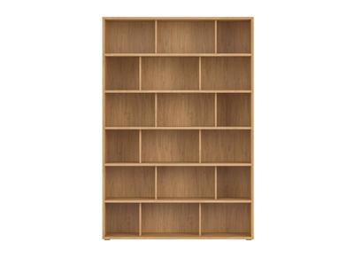 Librería de diseño acabado roble 140 cm EPURE