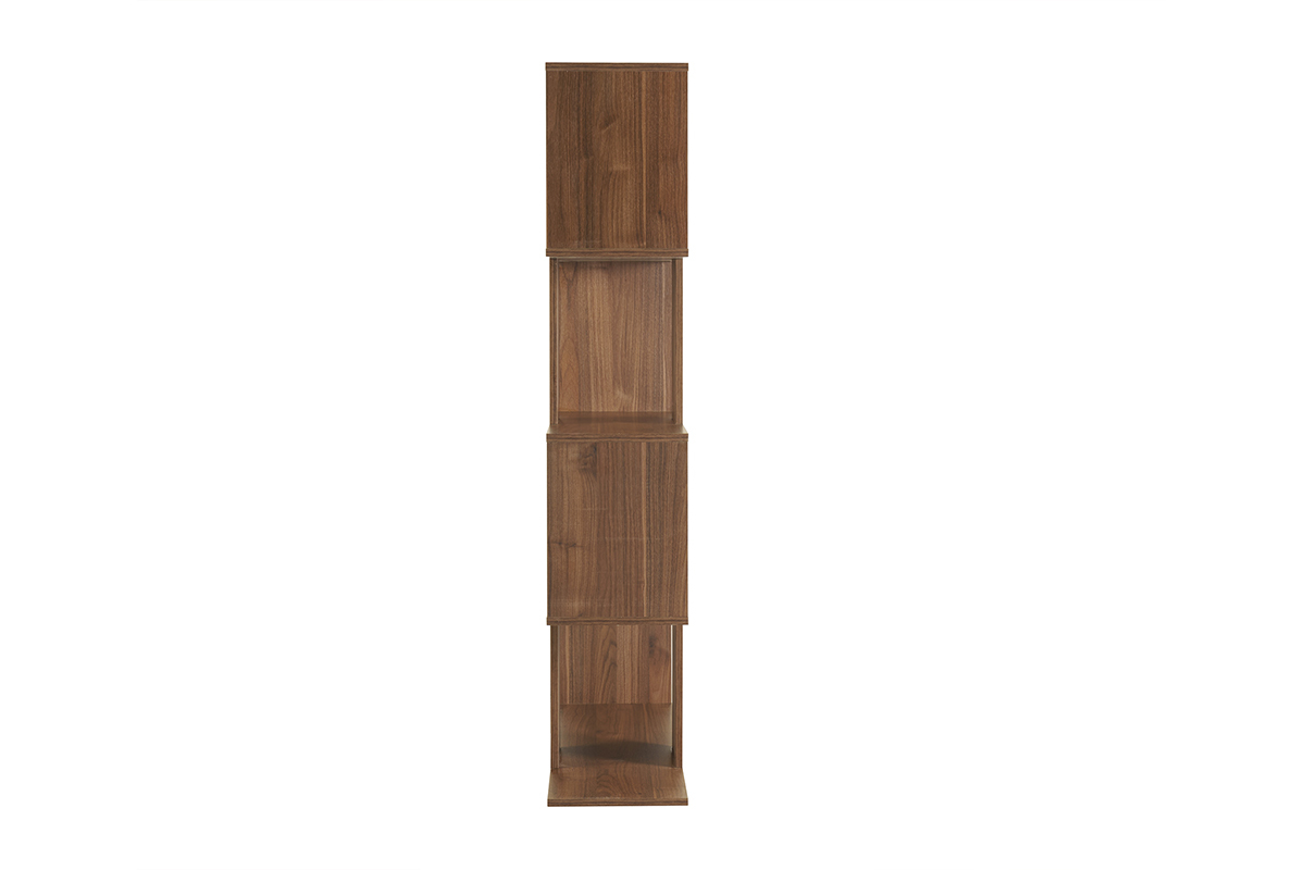 Librera nrdica acabado nogal 147cm COMO