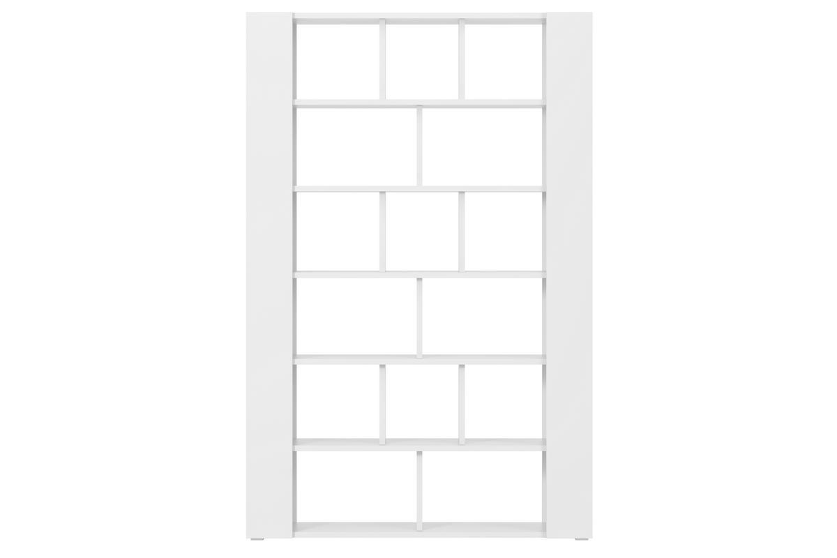 Librera separador de espacio de diseo blanco 135cm MUSSO