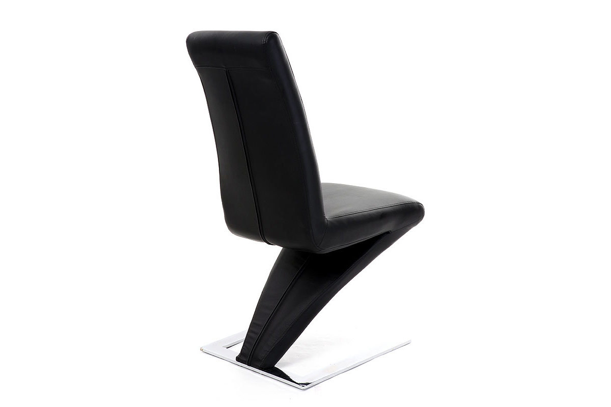 Lote de 2  sillas de dise�o negras  NEW ANGIE