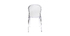 Lote de 2 sillas diseño transparente policarbonato THALYSSE