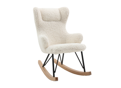 Mecedora infantil efecto piel de oveja SHAUN - Mecedora infantil efecto piel de oveja SHAUN