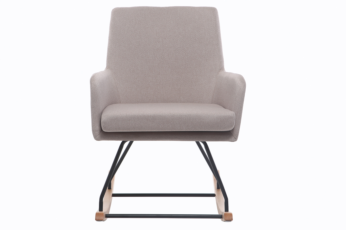 Mecedora n�rdica tejido natural SHANA