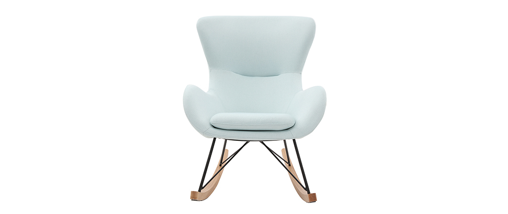 Mecedora tejido verde agua ESKUA