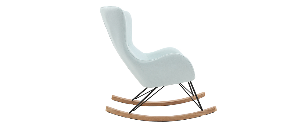 Mecedora tejido verde agua ESKUA