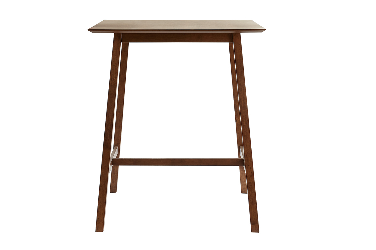 Mesa alta de nogal 90cm RUSSELL