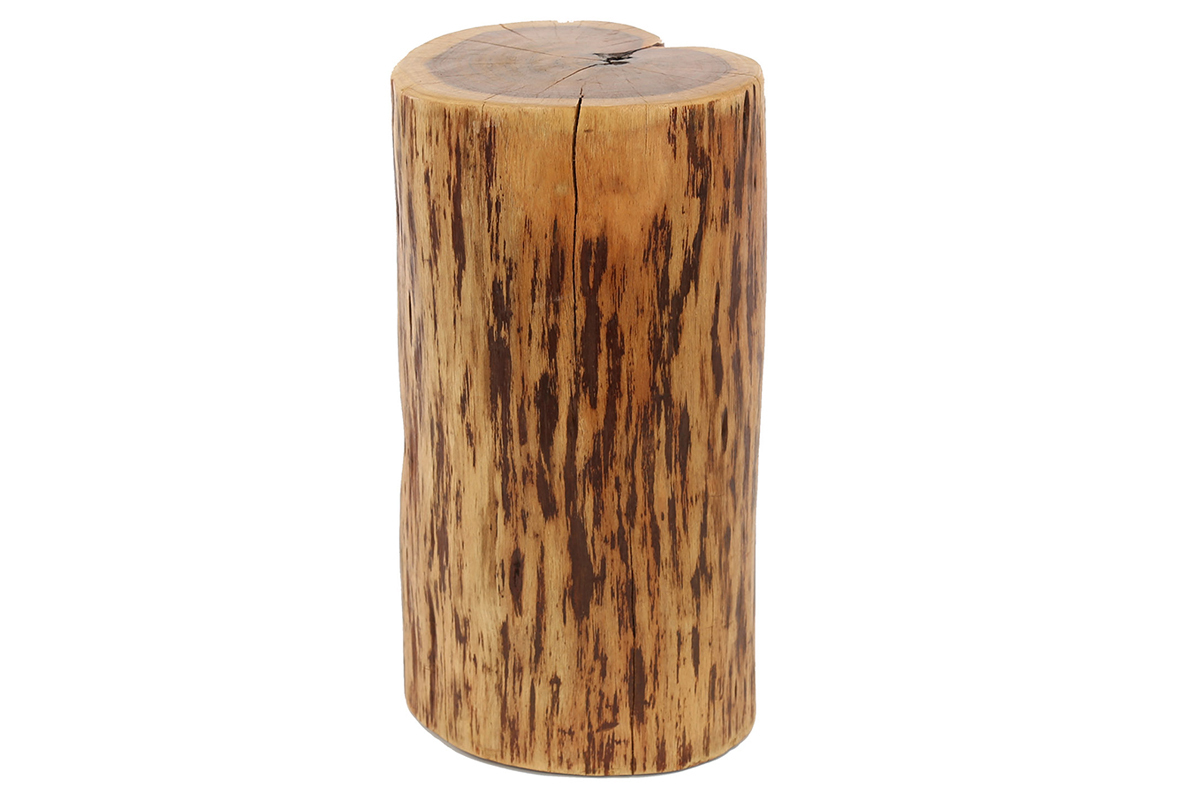 Mesa auxiliar tronco macizo en acacia natural TRUNK