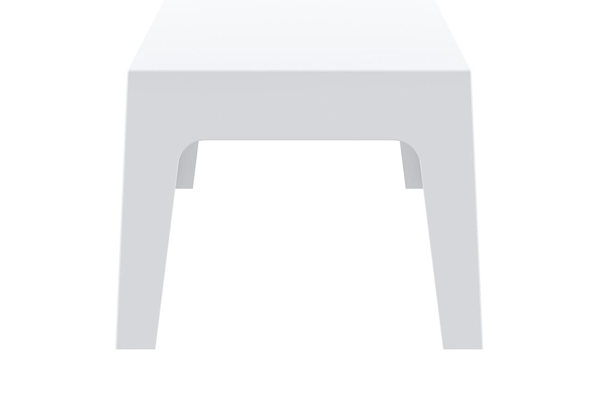 Mesa baja de jardn diseo blanco LALI