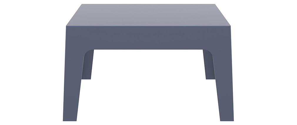 Mesa baja de jardín diseño gris oscuro LALI