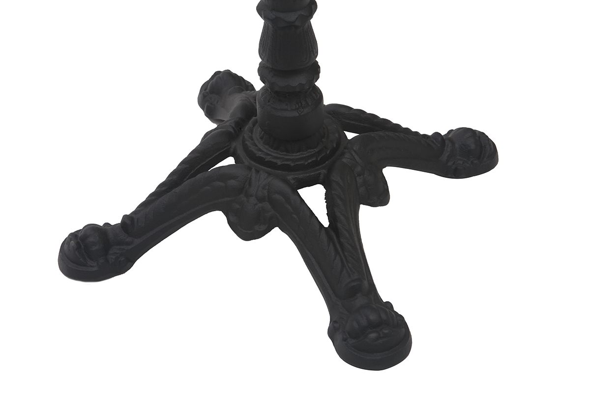 Mesa bistro alta redonda madera y metal CONTY