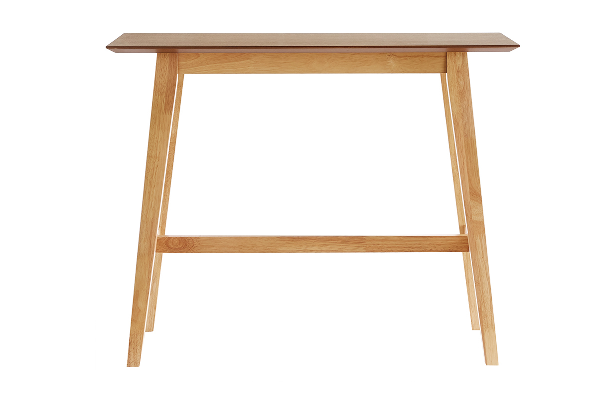 Mesa consola de madera clara 100cm RUSSEL