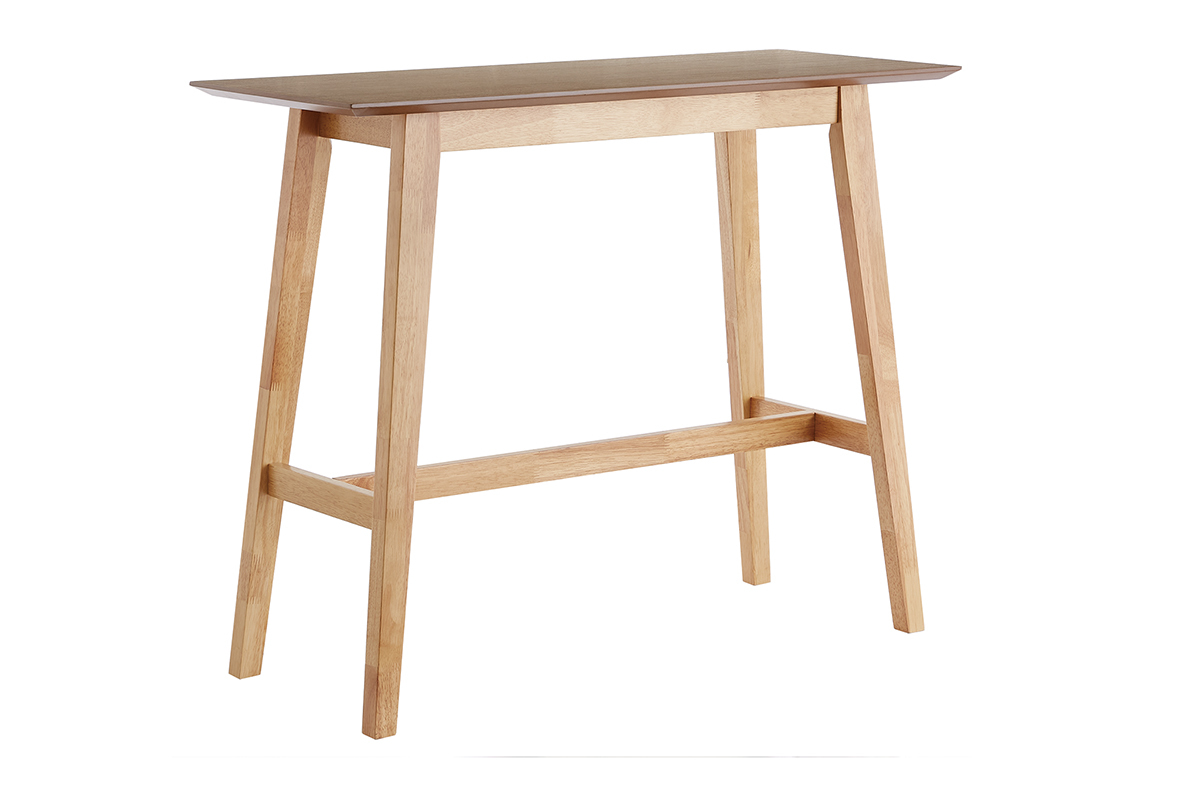 Mesa consola de madera clara 100cm RUSSEL