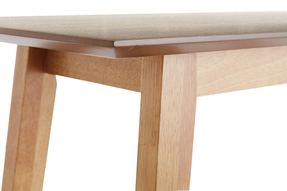 Mesa consola de madera clara 100cm RUSSEL