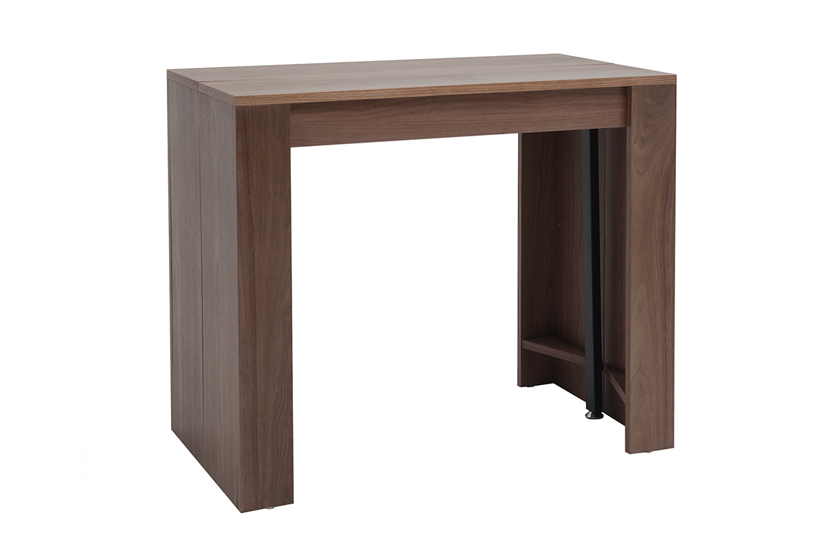 Mesa consola extensible nogal CALEB
