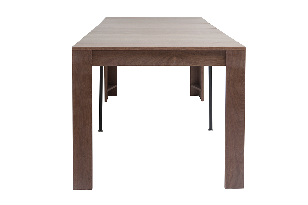 Mesa consola extensible nogal CALEB