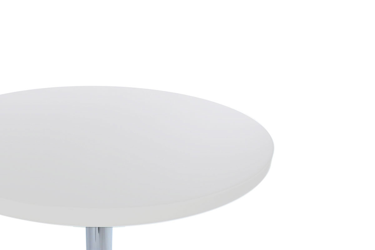 Mesa de bar CHARLIE blanca
