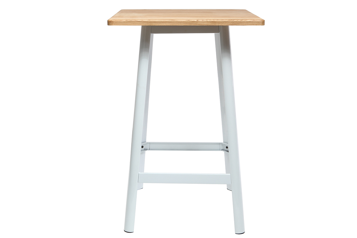 Mesa de bar diseo blanca JONES