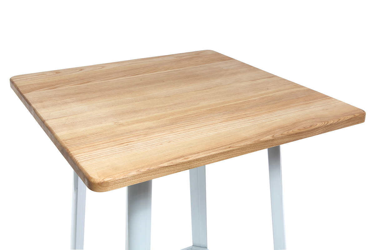 Mesa de bar diseo blanca JONES