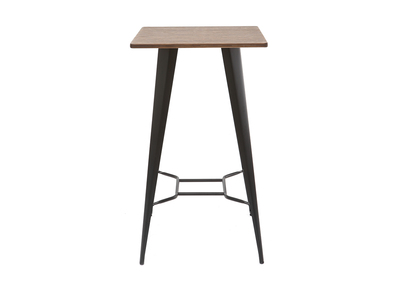 Mesa de bar metal negro HOCKER