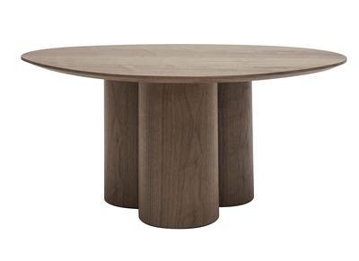 Mesa de centro de diseño de nogal HOLLEN