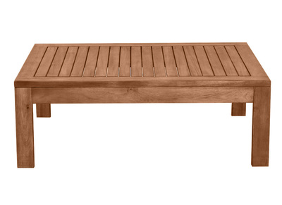 Mesa de centro de jardín de madera maciza 90 cm SALVADOR