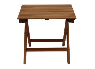 Mesa de centro de jardín plegable de madera maciza 40 x 40 cm ITZA