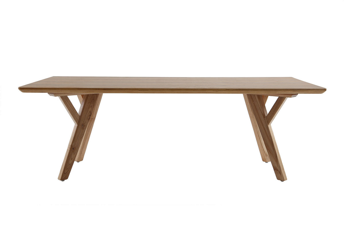 Mesa de centro diseo L120 cm fresno KYOTO