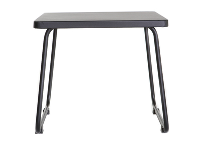 Mesa de centro en metal negro MONACO - Mesa de centro en metal negro MONACO