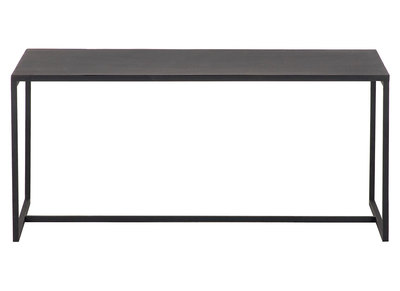 Mesa de centro industrial metal negro KARL