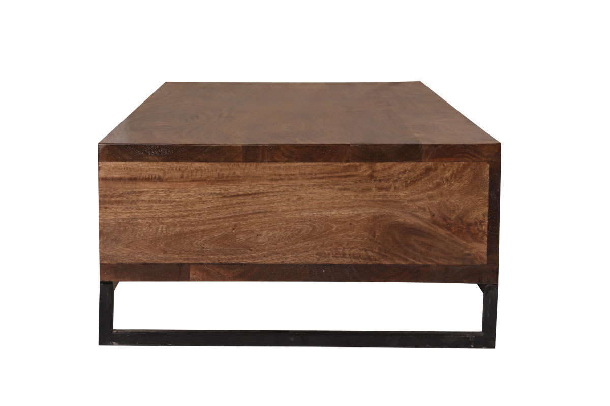 Mesa de centro madera reciclada MADRAS