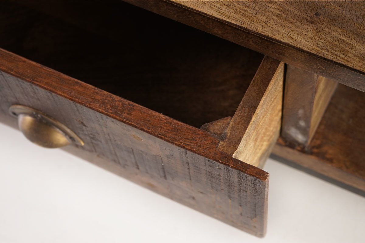 Mesa de centro madera reciclada MADRAS