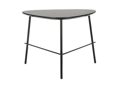 Mesa de centro moderna metal negro 60cm BLOOM - Mesa de centro moderna metal negro 60cm BLOOM